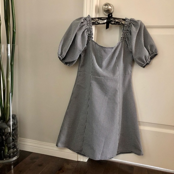 BNWOT Miss Selfridge Milkmaid Dress - Picture 2 of 3